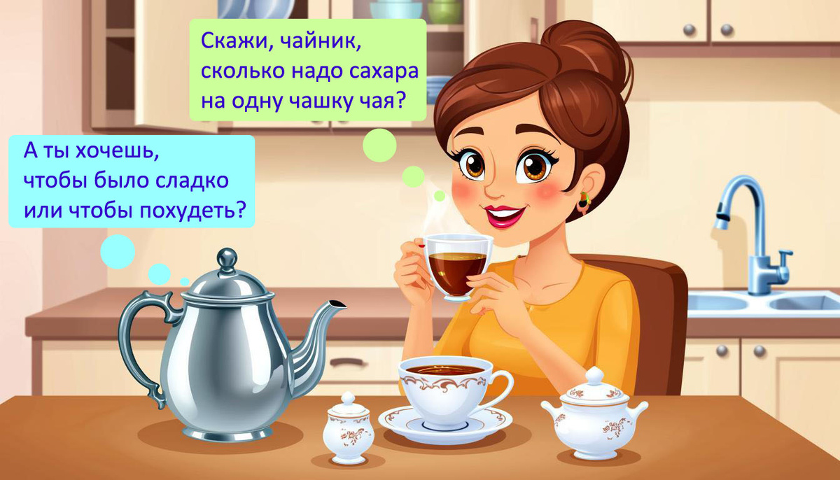 Чайник отвечающий вопросом на вопрос