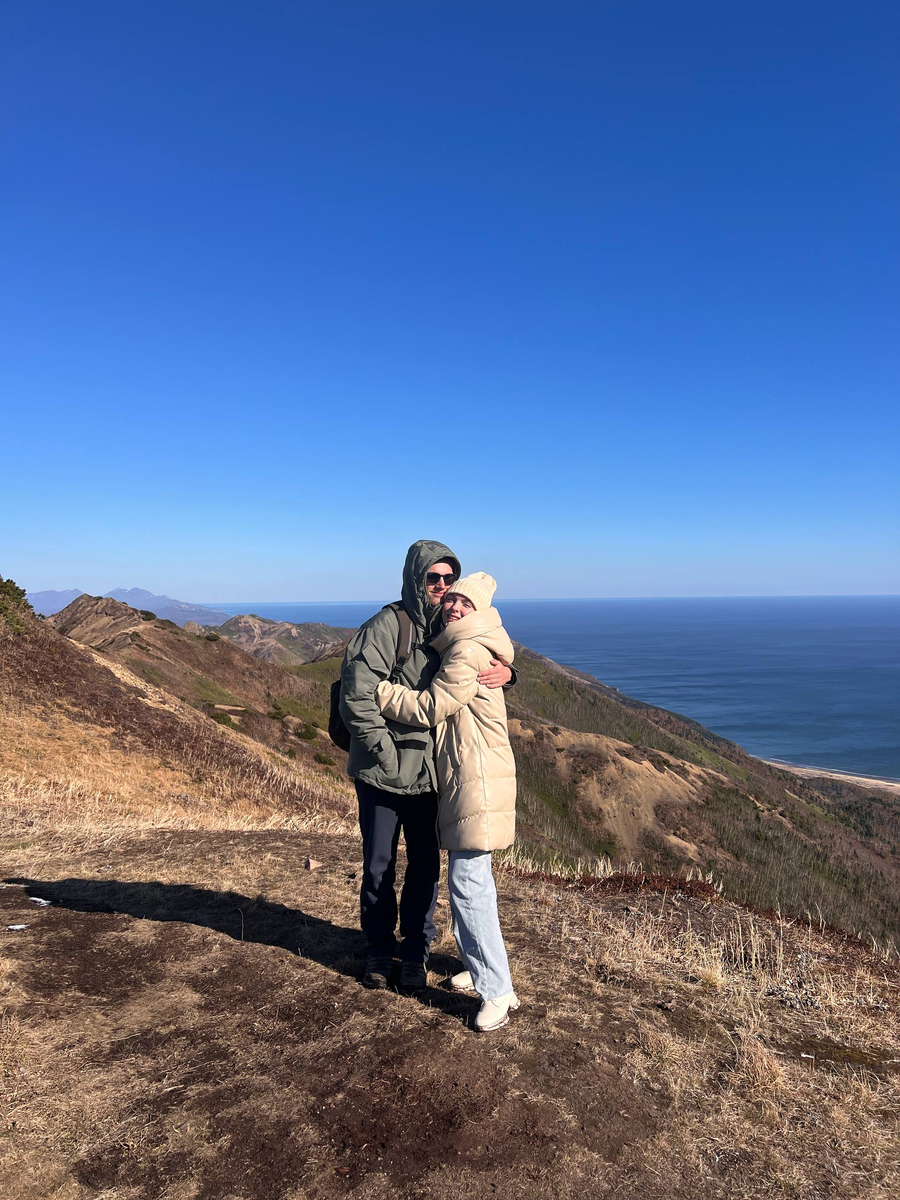 Это мы на Сахалине