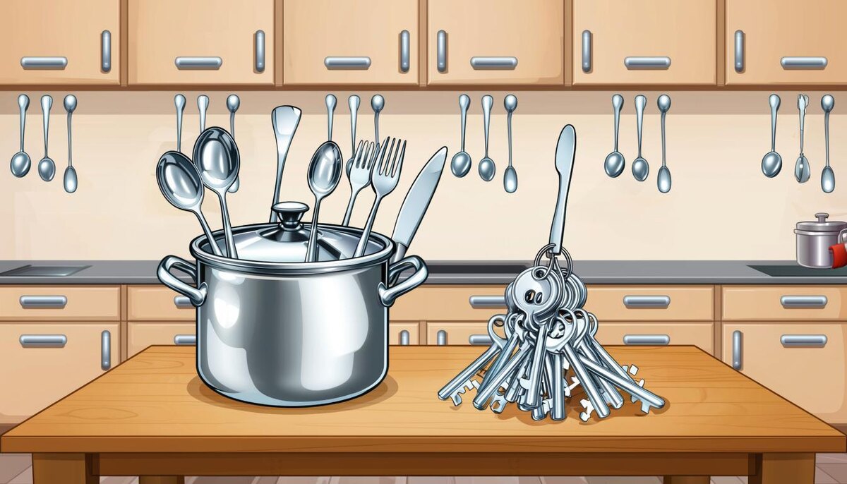 Намагниченные предметы в доме Умнодара