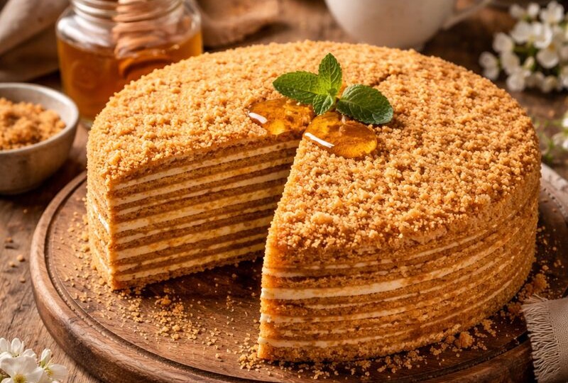 Почему медовик у большинства получается сухим — и как сделать тот самый, который тает