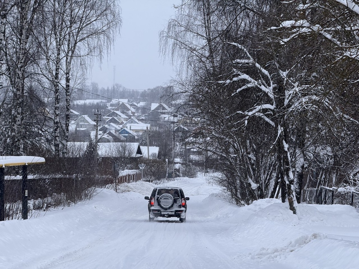 Дороги в Палехе