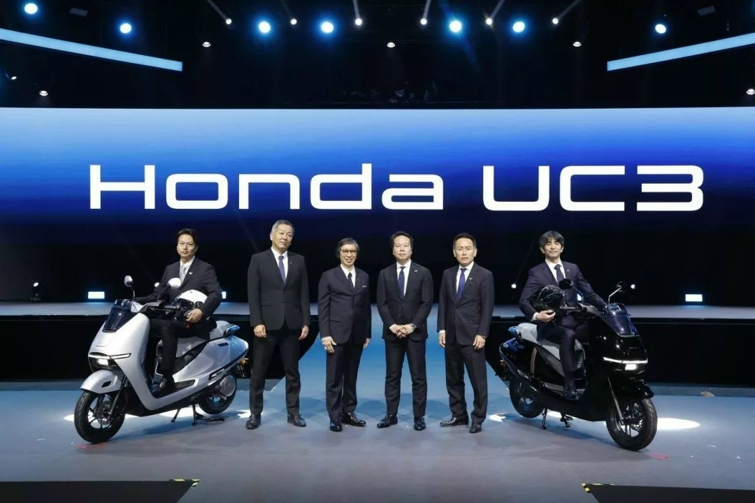 Honda в Таиланде выпускает первый электрический мотоцикл UC3
