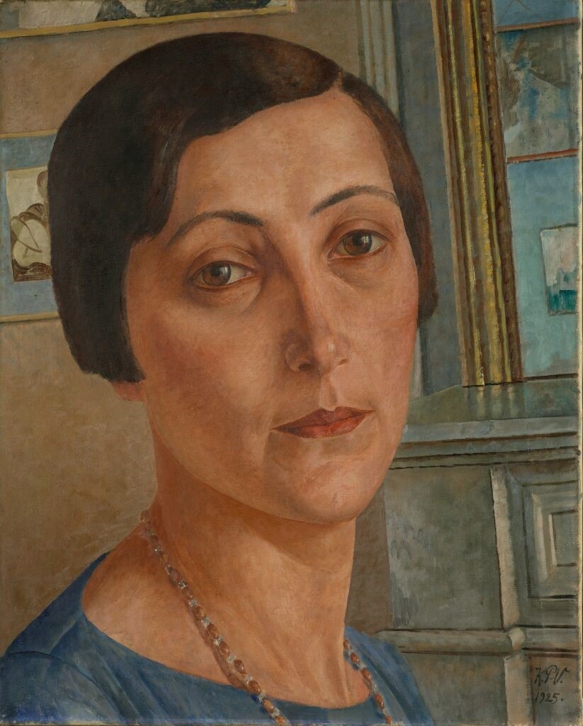 Кузьма Петров-Водкин. Портрет С.Н. Андрониковой. 1925. Холст, масло.
Государственная Третьяковская галерея