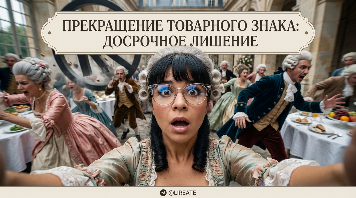    Процесс прекращения охраны товарного знака за неиспользование Лирейт