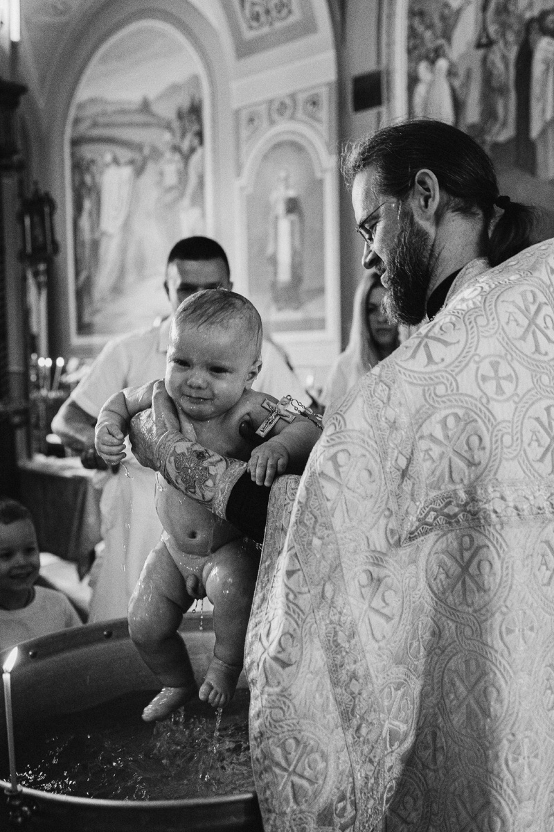 крещение ребенка фото