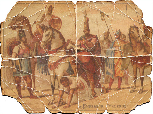 Император Валериан и персидский цаль Шапур 