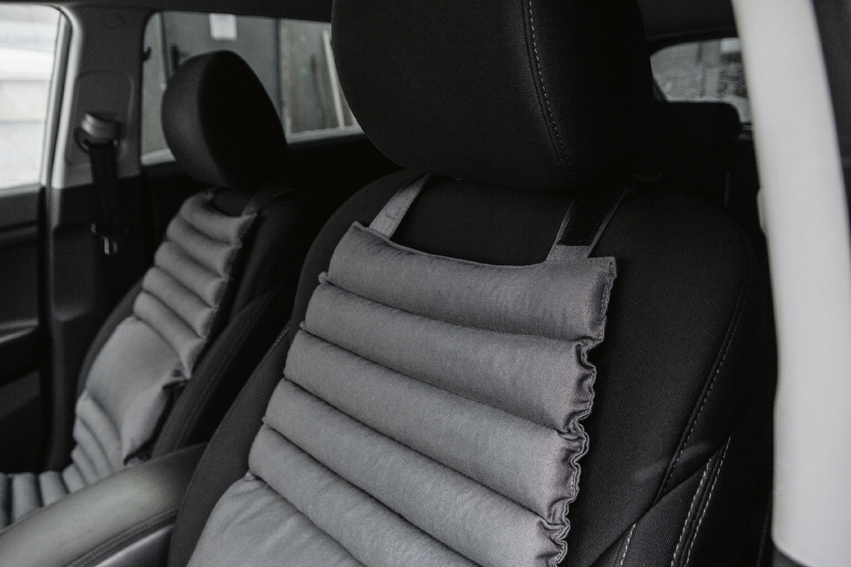 Накидка на сиденье автомобиля с лузгой гречихи: неожиданно личный опыт