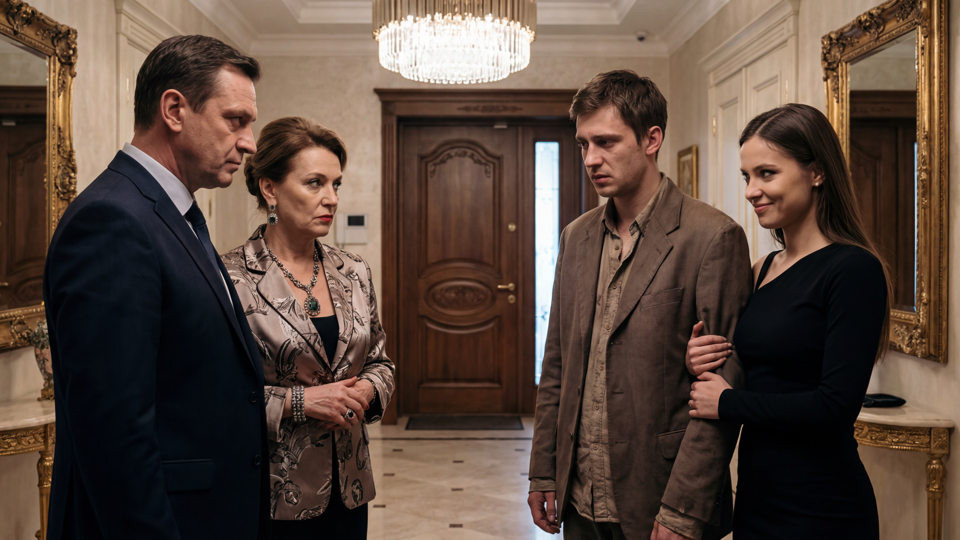 Назло богатым родителям дочь привела домой нищего работягу