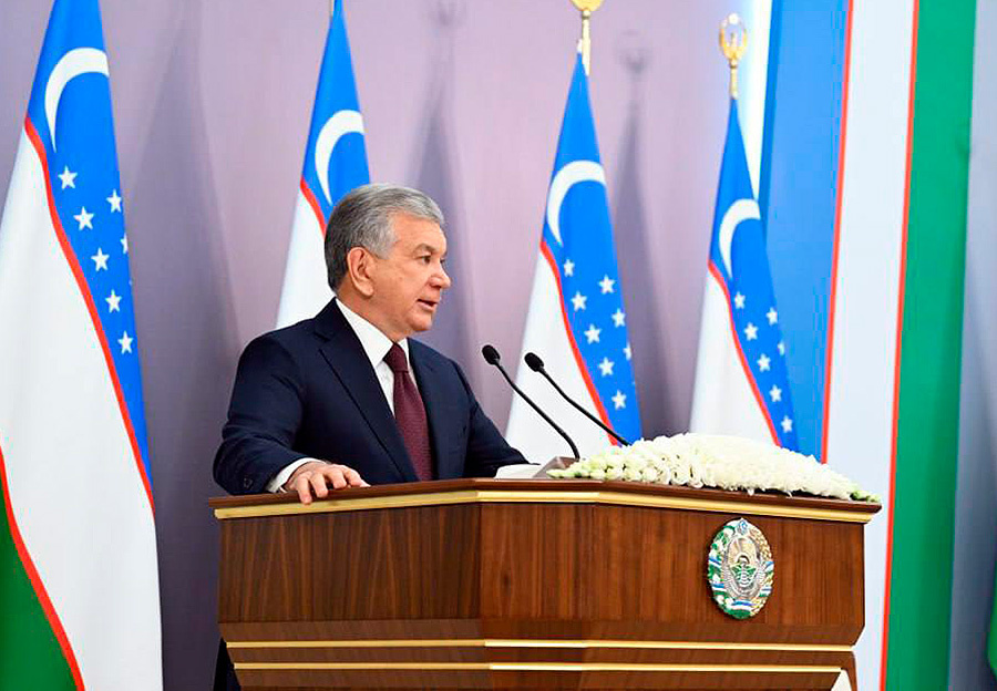 Шавкат Мирзиёев. Фото пресс-службы президента Узбекистана