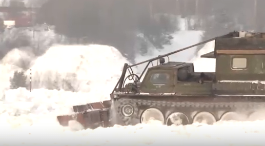     Рядом с Енисейском началось строительство ледовой переправы