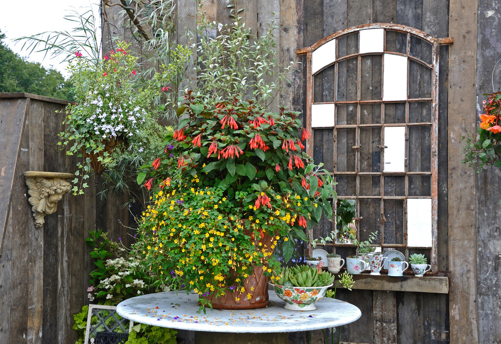    Идеи садового декора