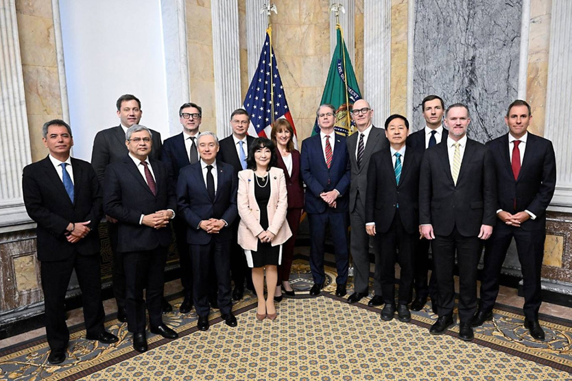 Экстренная встреча министров финансов стран G7
 Фото: Scott Besent