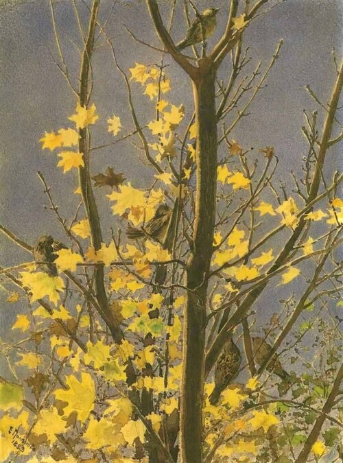 Картина Елены Дмитриевны Поленовой, до 1898 года