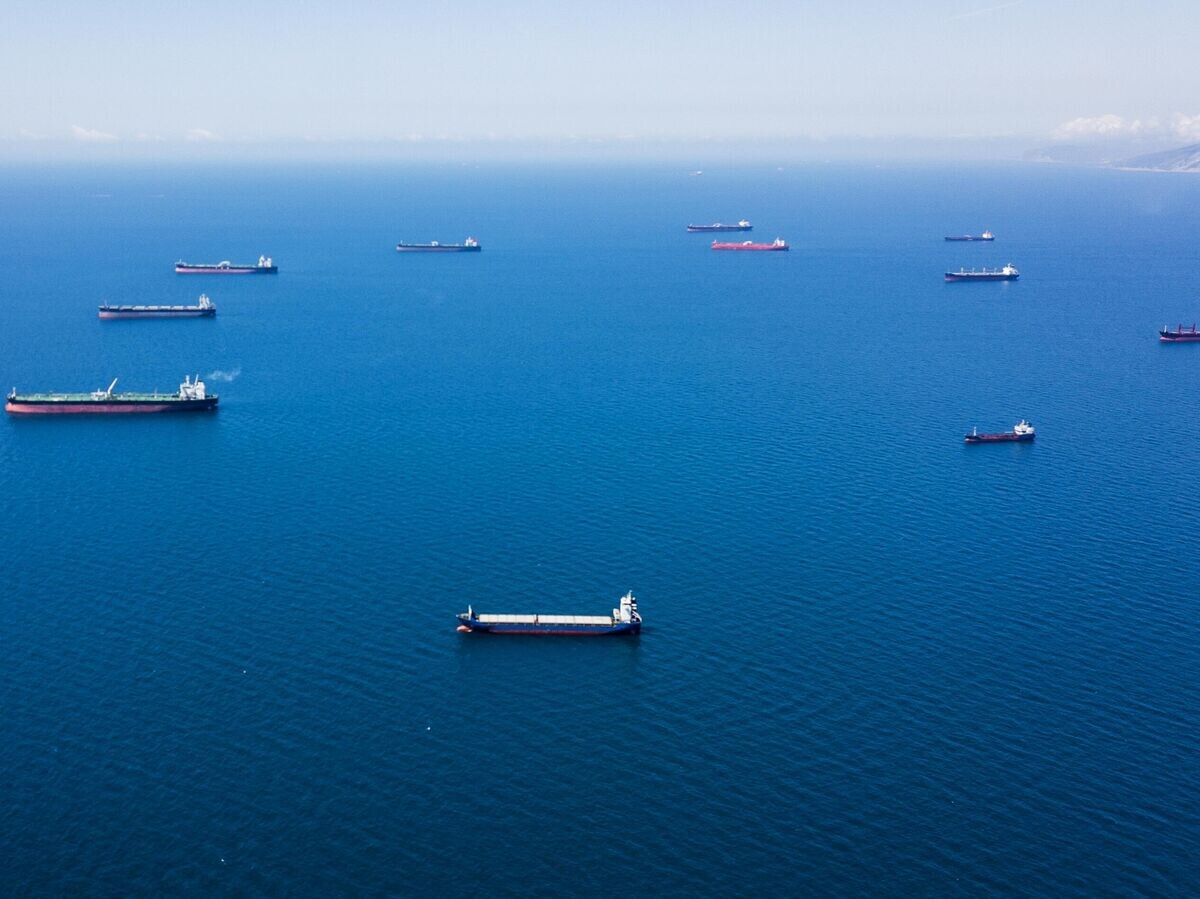    Нефтяные танкеры на рейде в Цемесской бухте | © РИА Новости / Виталий Тимкив