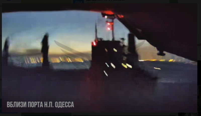    Наш БПЛА за мгновение до поражения цели. Скриншот: Телеграм-канал Центр "РУБИКОН"