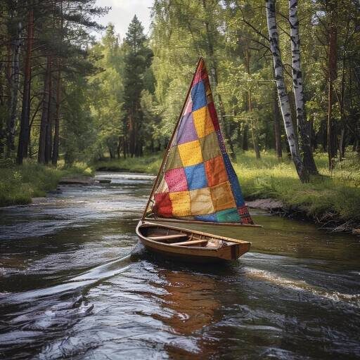 Мой кораблик отправляется в путь