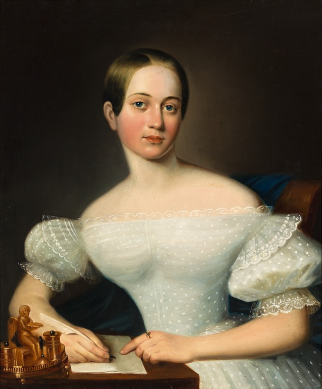 Портрет Эмилии Карловны. 1830-е годы. Художник Юхан-Эрик Линд