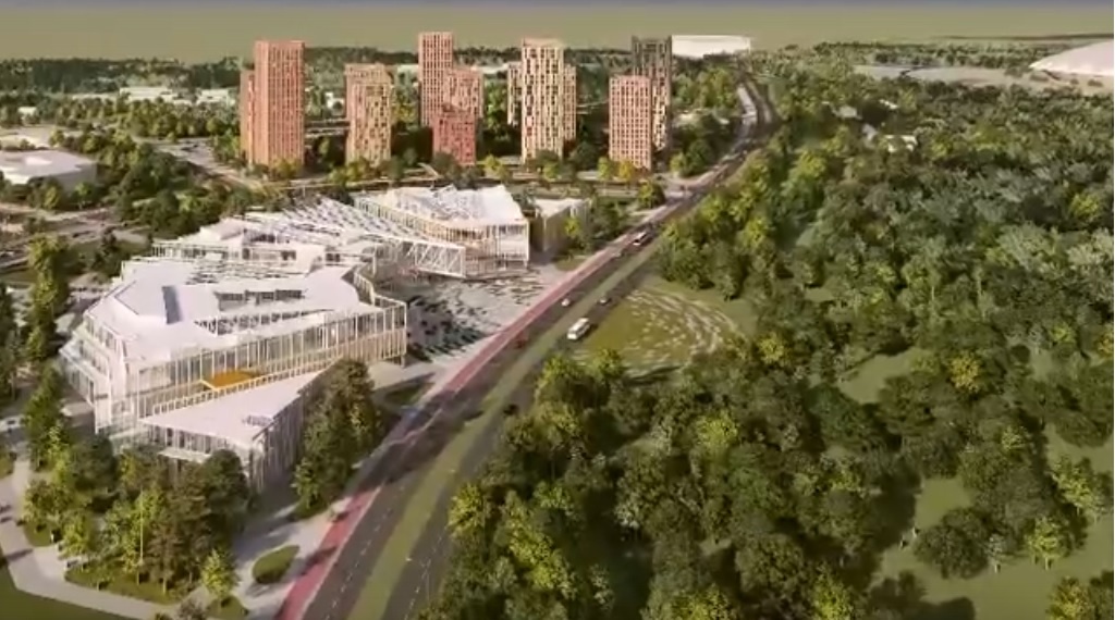    Скриншот видео Межвузовского кампуса