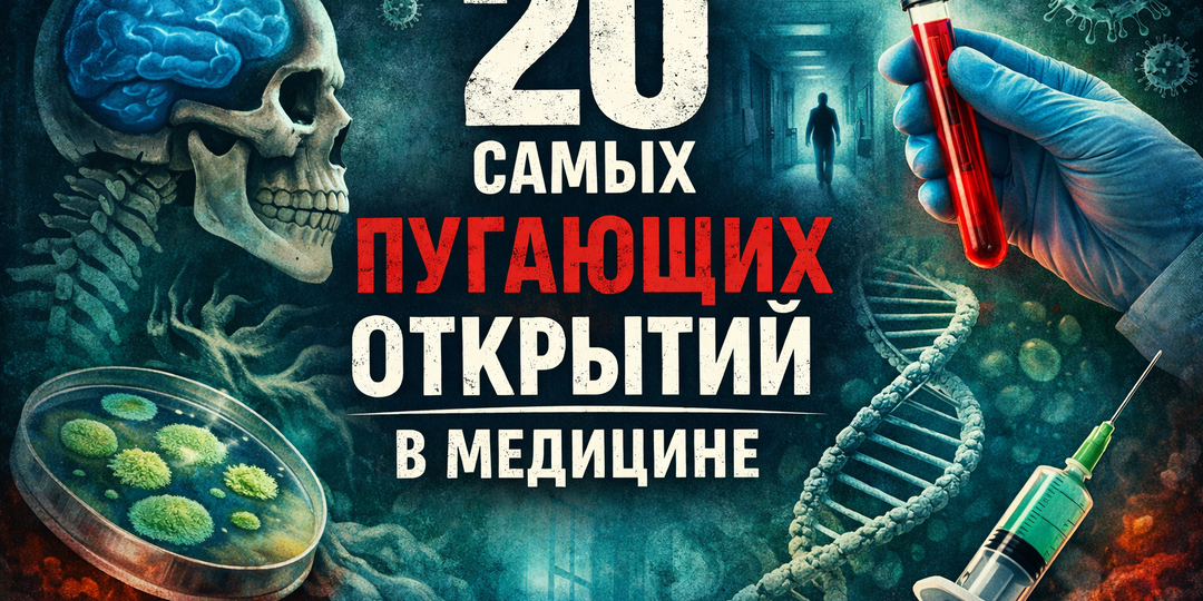 20 самых пугающих открытий в медицине