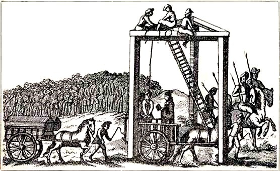 «Тайбернское тройное дерево», 1680 г.  Источник: Wikimedia