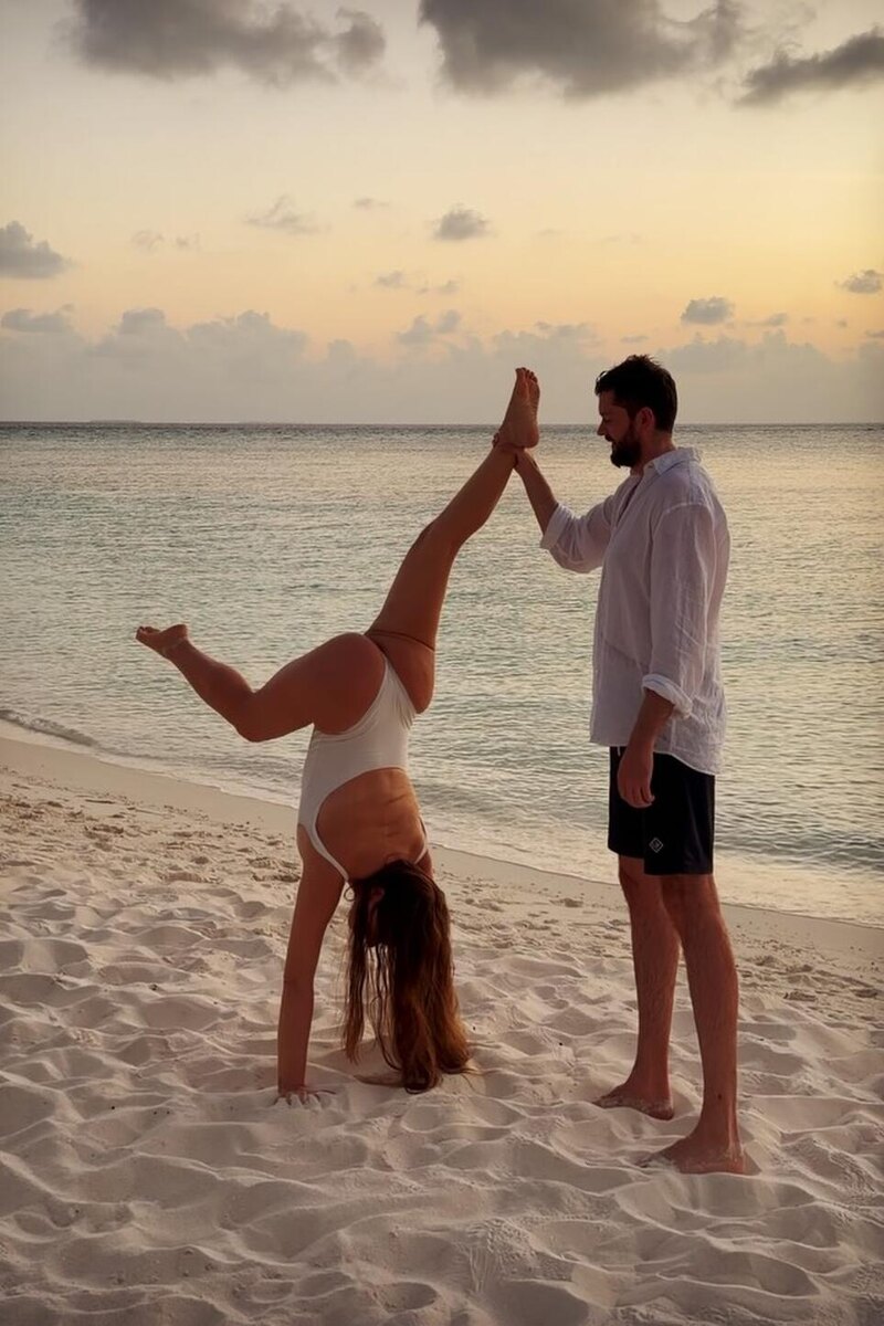    Ирина Дубцова с бойфрендом Социальные сети