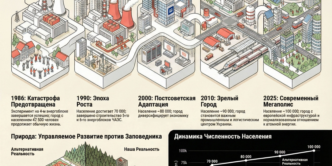 Что было бы, если бы не Чернобыль: альтернативная история атомной эры