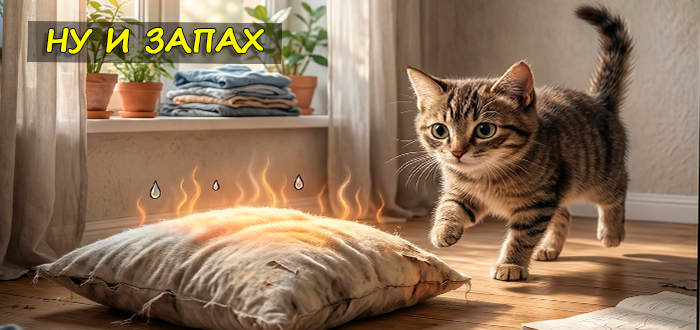 Плохой запах от лежанки