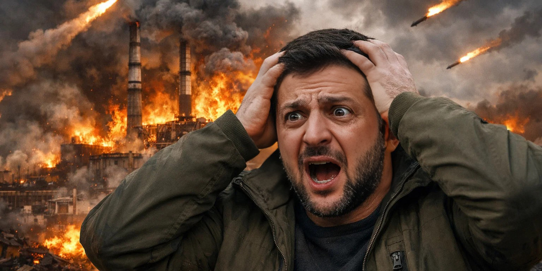 На Украине лютый ад: столбы огня, пылают ТЭС — русские ракеты не знают пощады, Зеленский трясется в бункере