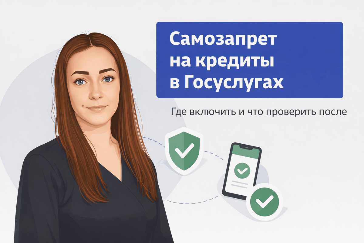 Самозапрет на кредиты через Госуслуги: где включить настройку и как проверить статус