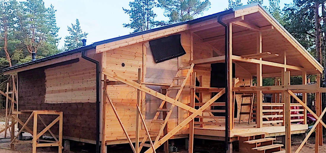 Каркасный дом в Рязанском районе