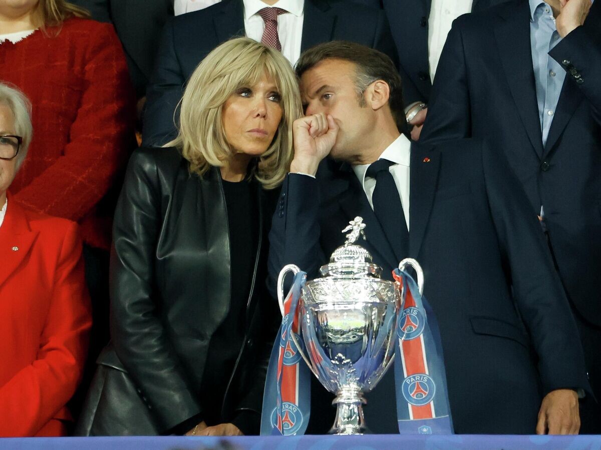    Брижит Макрон, Эммануэль Макрон, "ПСЖ" | © Jean Catuffe
