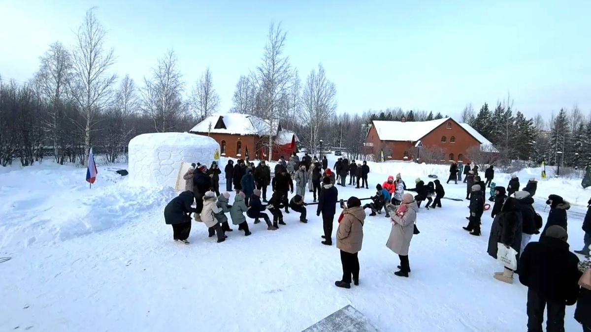    Более 300 лангепасцев попробовали силы в «Богатырских играх»