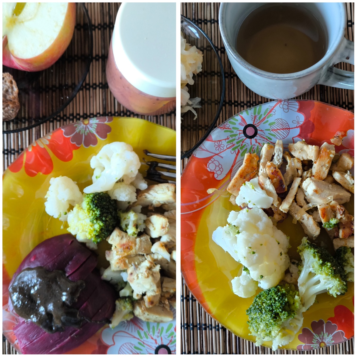 Обеды за два дня