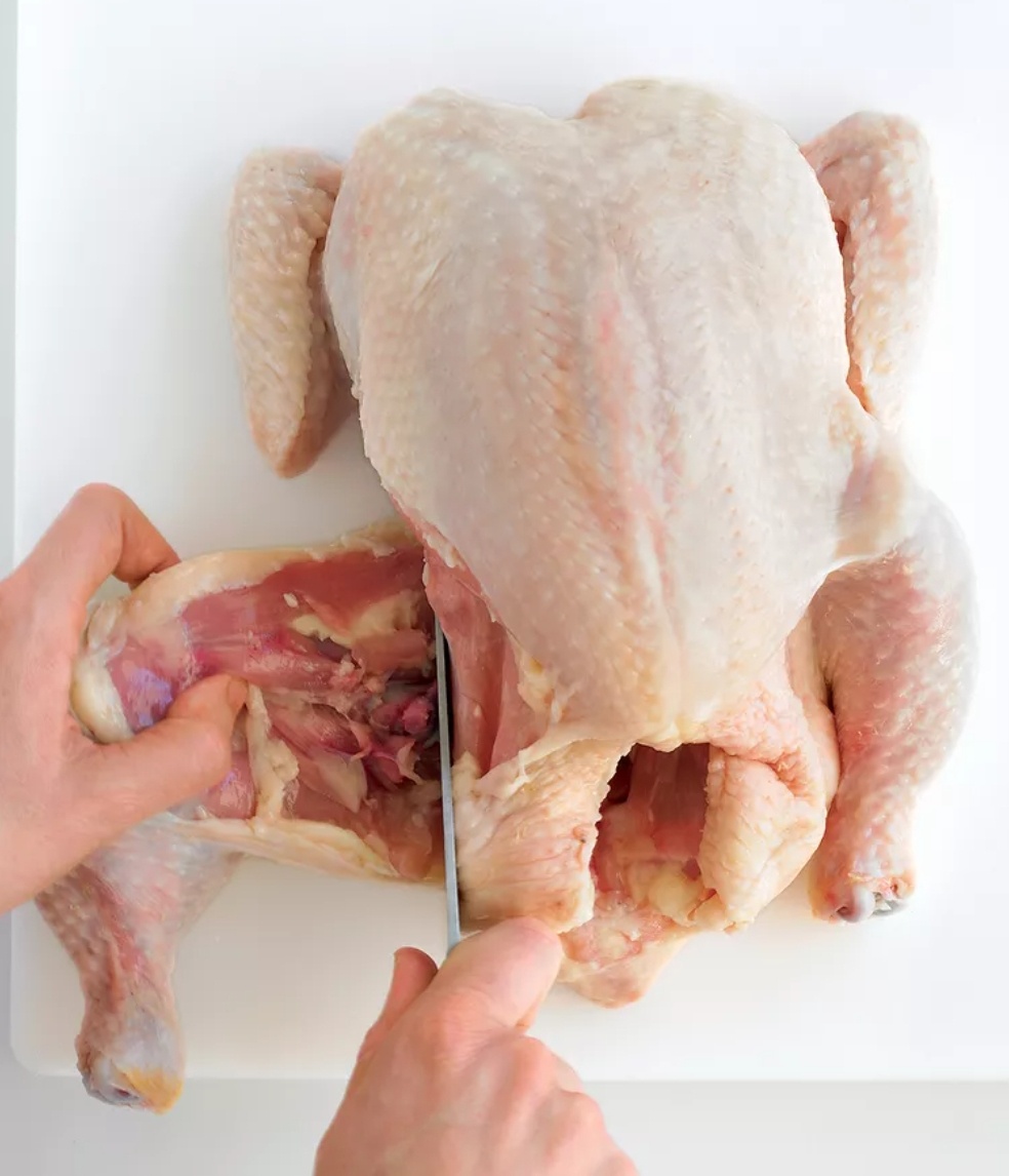 Как правильно разделать курицу