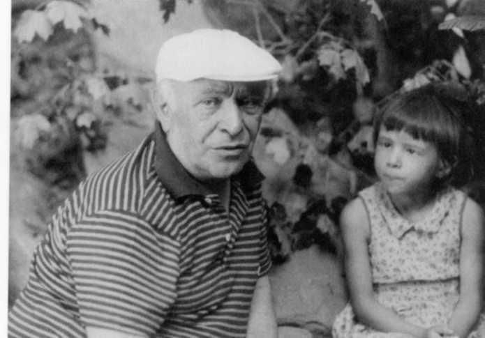 Ролан Быков с главной героиней - Любкой.