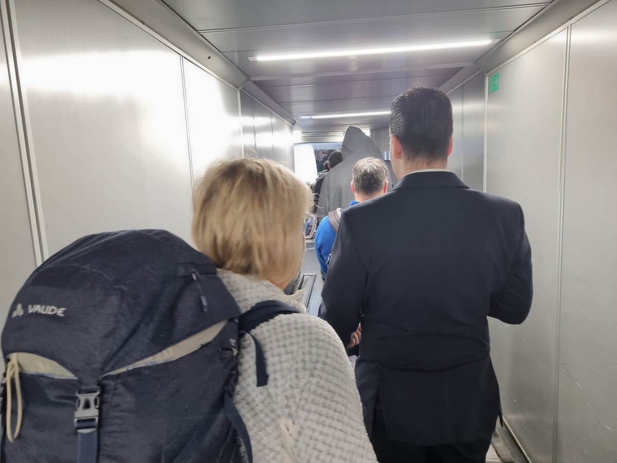 Идем на посадку, рейс Франкфурт - Мюнхен, 12.01.2026