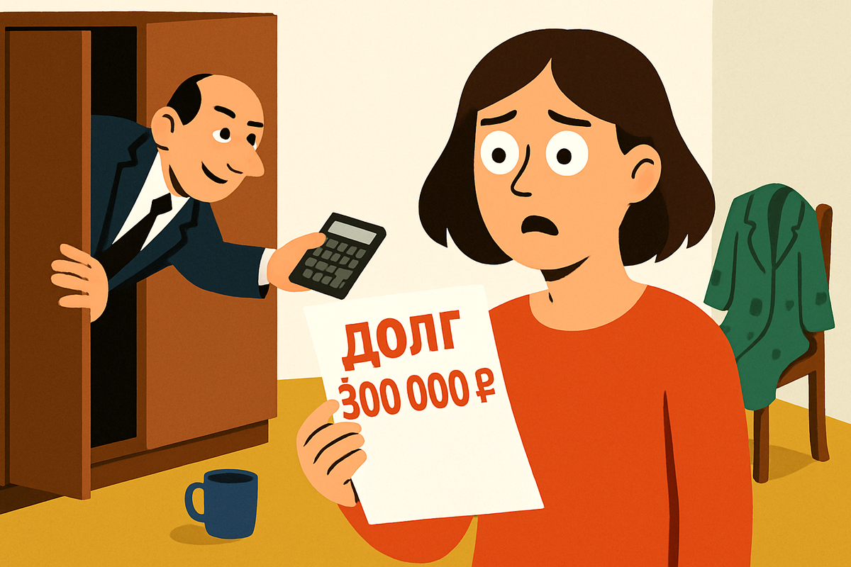 «Вы не вступали в наследство? Не важно! Платите кредит мамы!». Мама умерла год назад. Квартира — отца. Машины нет. Я не ходила к нотариусу, потому что наследовать нечего. Вчера звонок из банка: «С вас 300 тысяч. Вы жили с ней, значит, приняли долги фактически».
