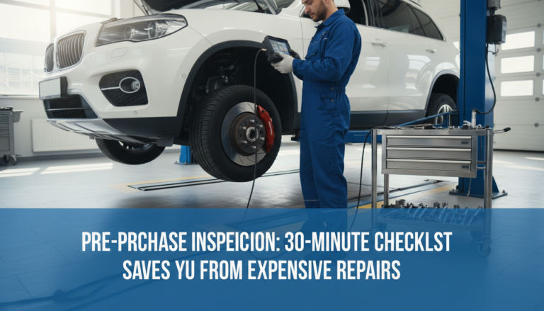    Диагностика перед покупкой: чек‑лист за 30 минут, который спасёт от дорогого ремонта lucky247187Q