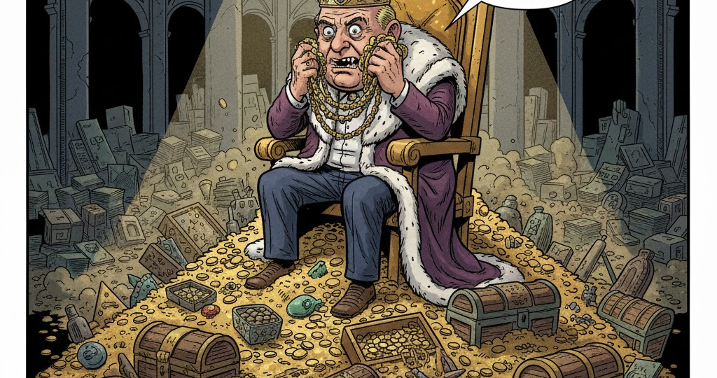 💰 Золото в кубышке: почему золотой запас Кащея не сделает нас богатыми