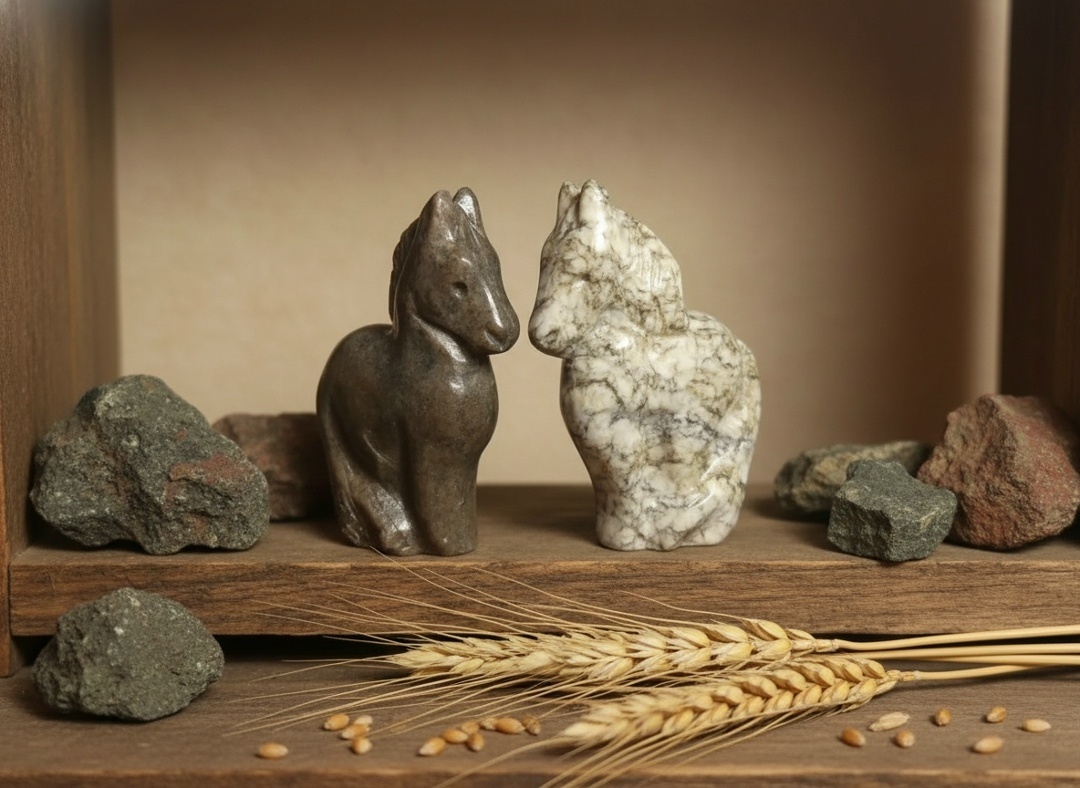 Каменная лошадка - символ 2026 (Умница Разумница Авито)