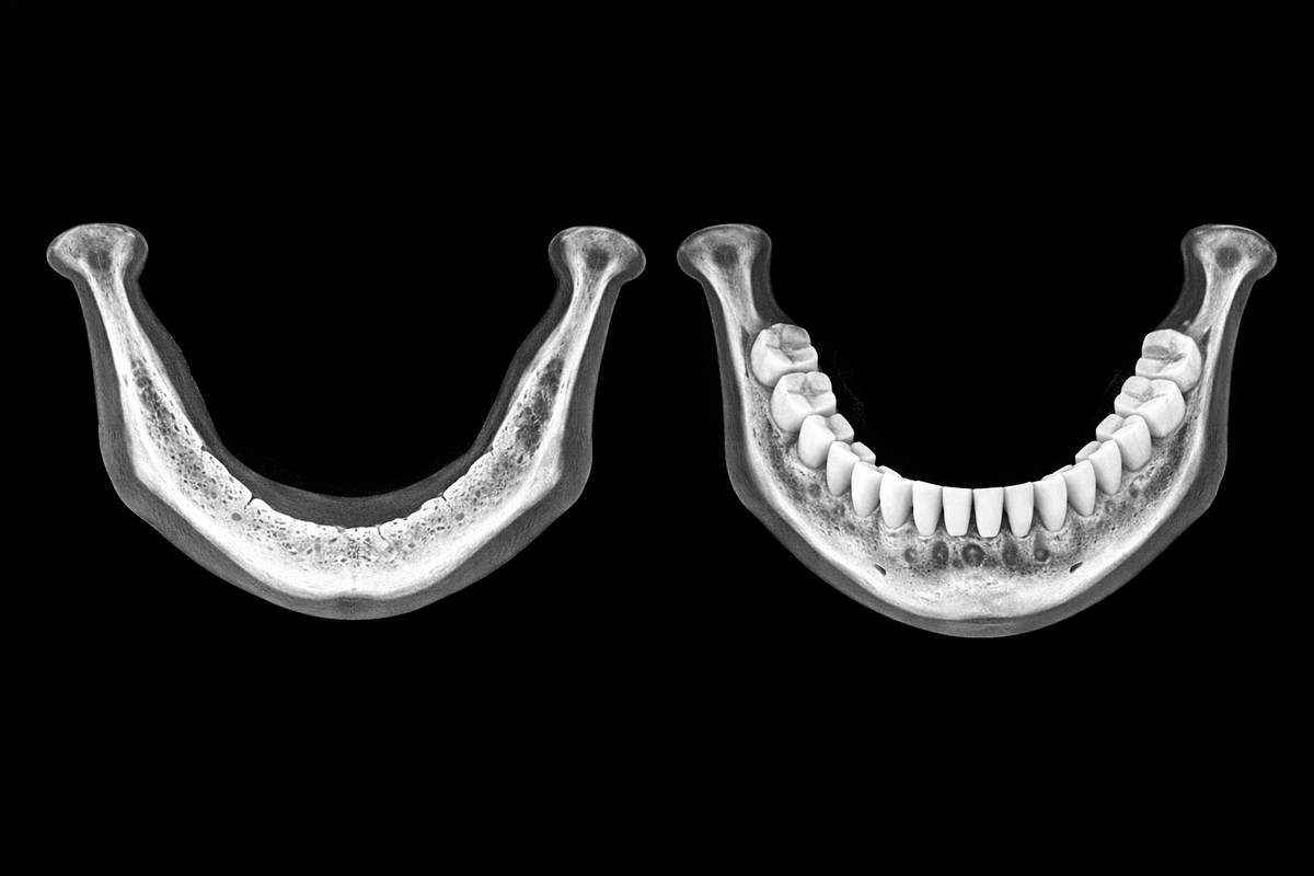 Проседание кости