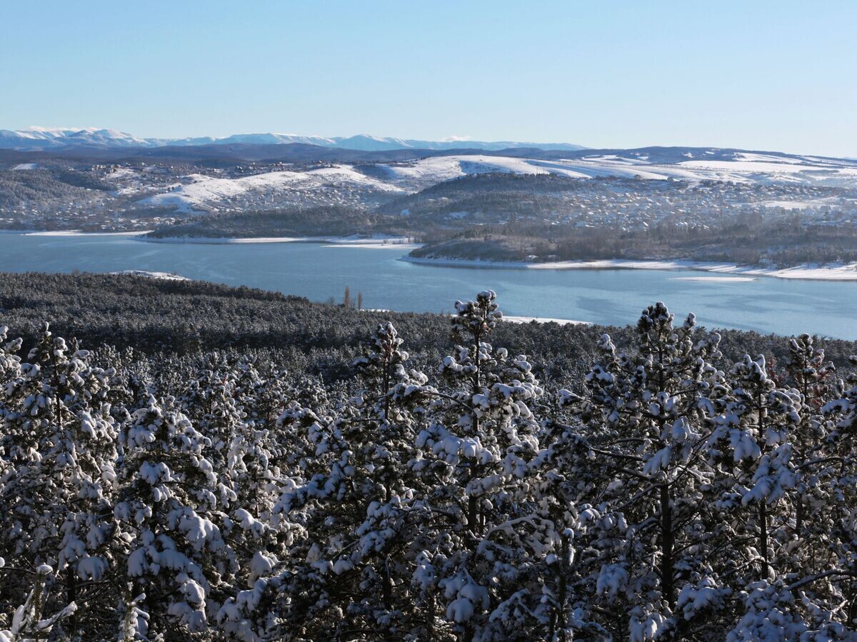    Симферопольское водохранилище в Крыму | © РИА Новости / Макс Ветров