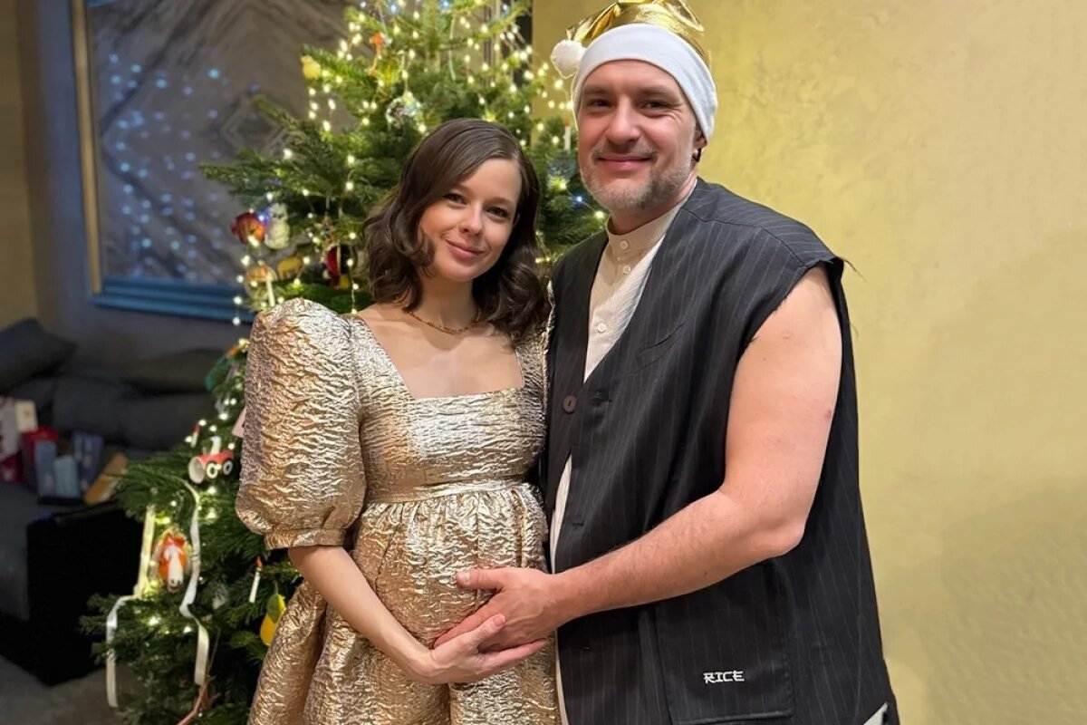    Екатерина Шпица с мужем Русланом.