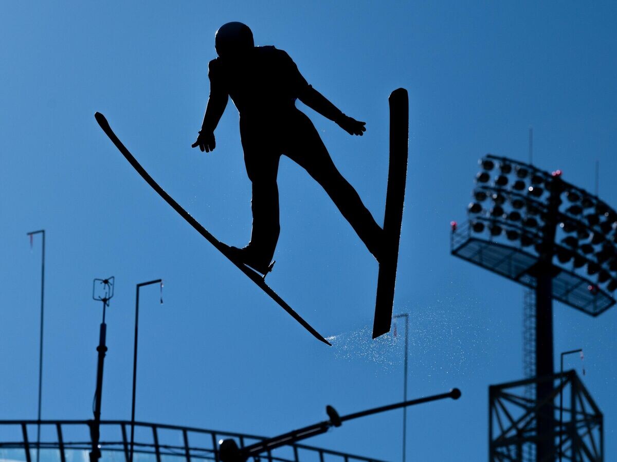    Прыжки с трамплина | © РИА Новости / Артур Лебедев