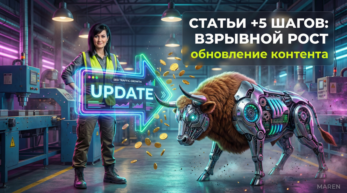    Как обновлять старые материалы, чтобы ускорить рост поискового трафика | Автор: Марина Погодина Марина Погодина