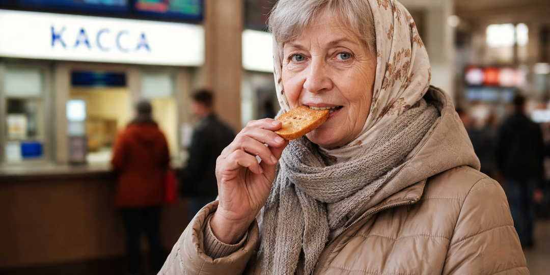 Старший сын бросил мення на вокзале