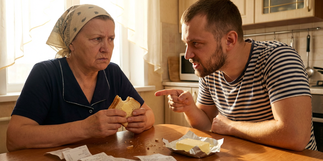 Зять попрекал куском хлеба в моем же доме, пришлось напомнить ему, кто здесь хозяйка