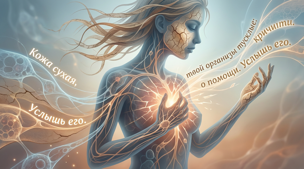 Кожа сухая, волосы тусклые: твой организм кричит о помощи. Услышь его