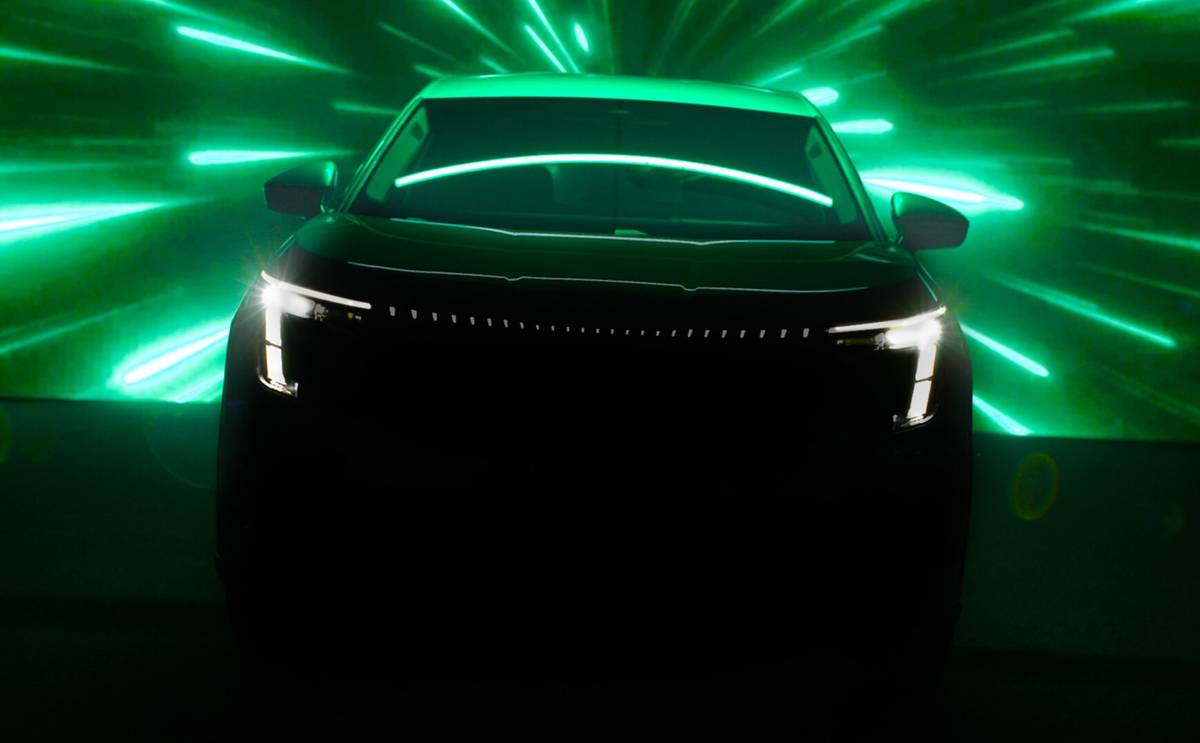 Тизер Škoda Peaq