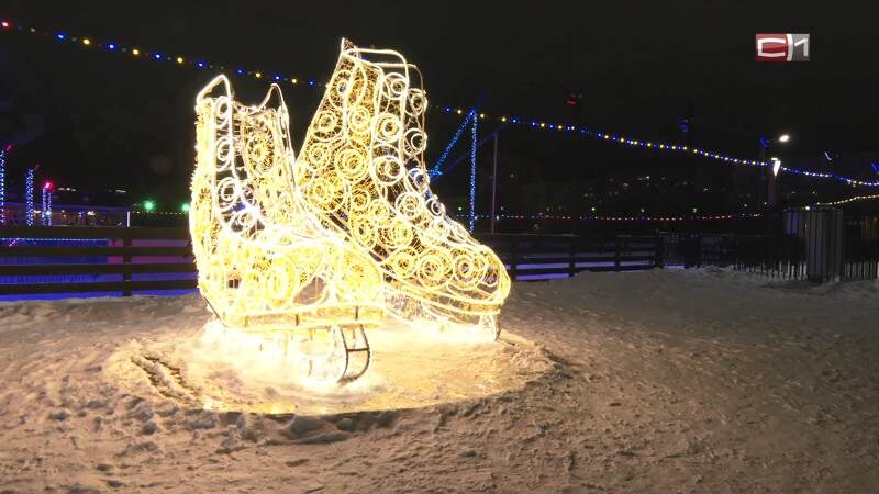    Около 5 тысяч человек посетили новые катки в Сургуте в новогодние праздники